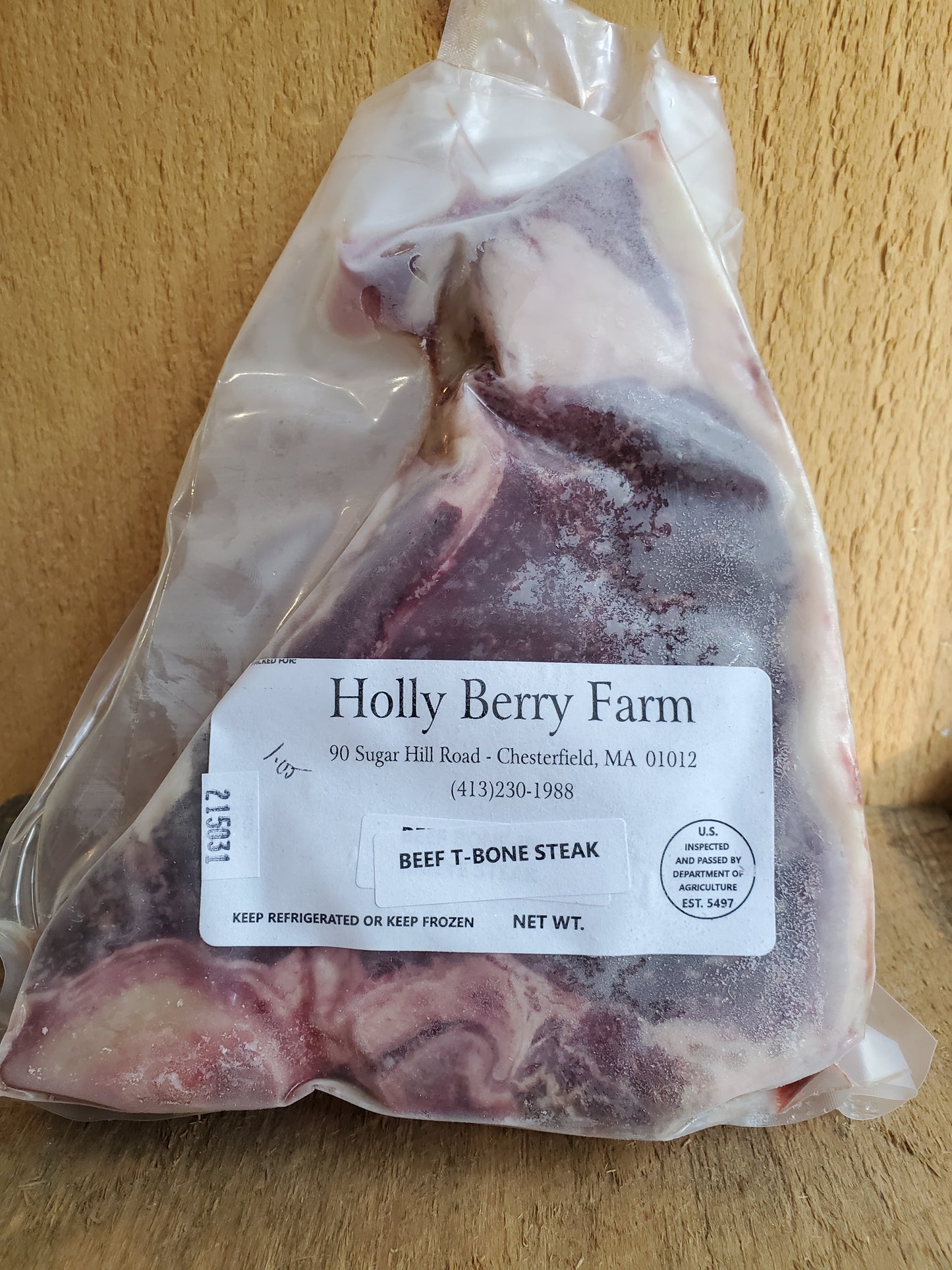 Beef, T-Bone Steak, HB
