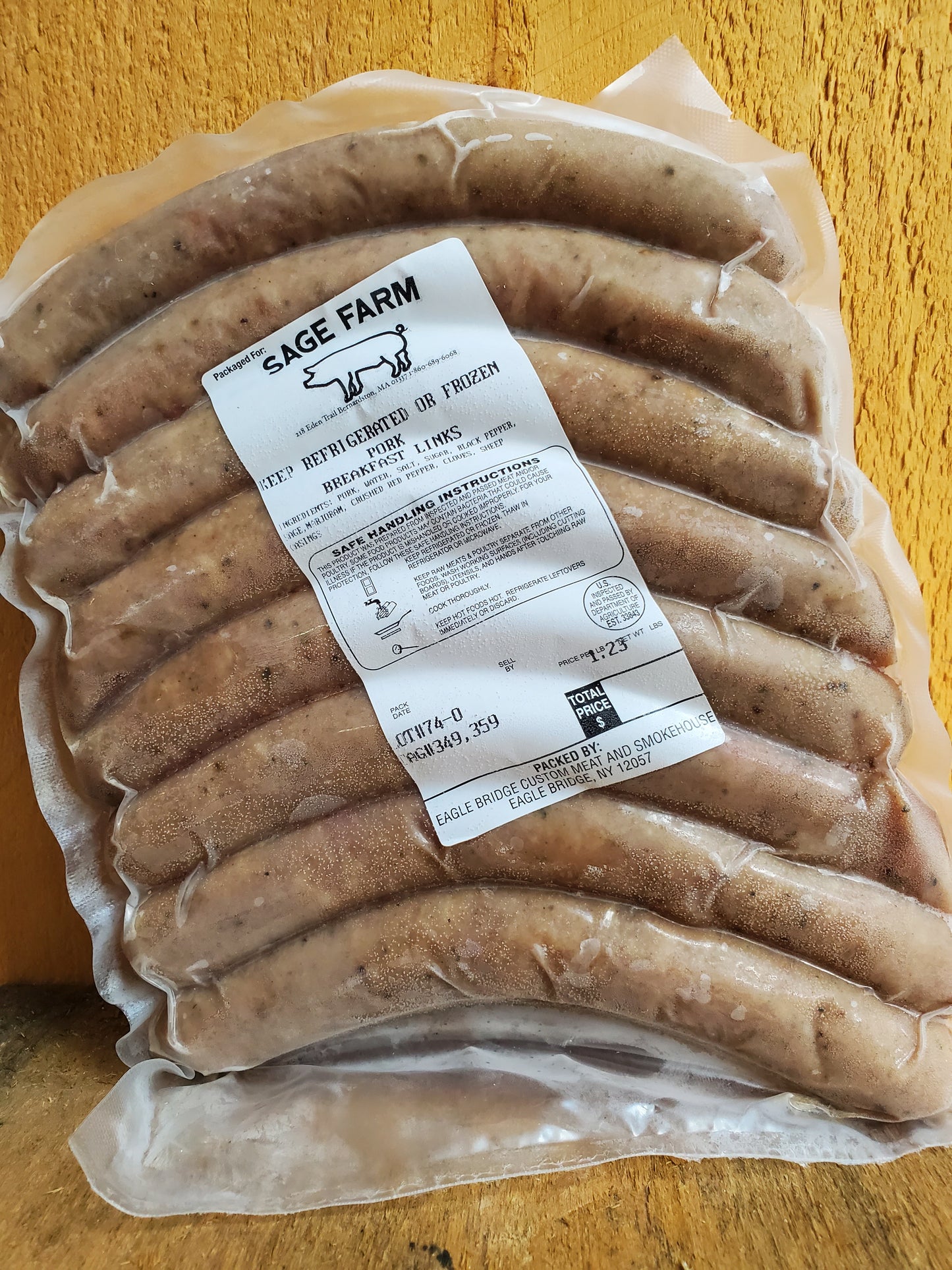 Pork, Breakfast Links