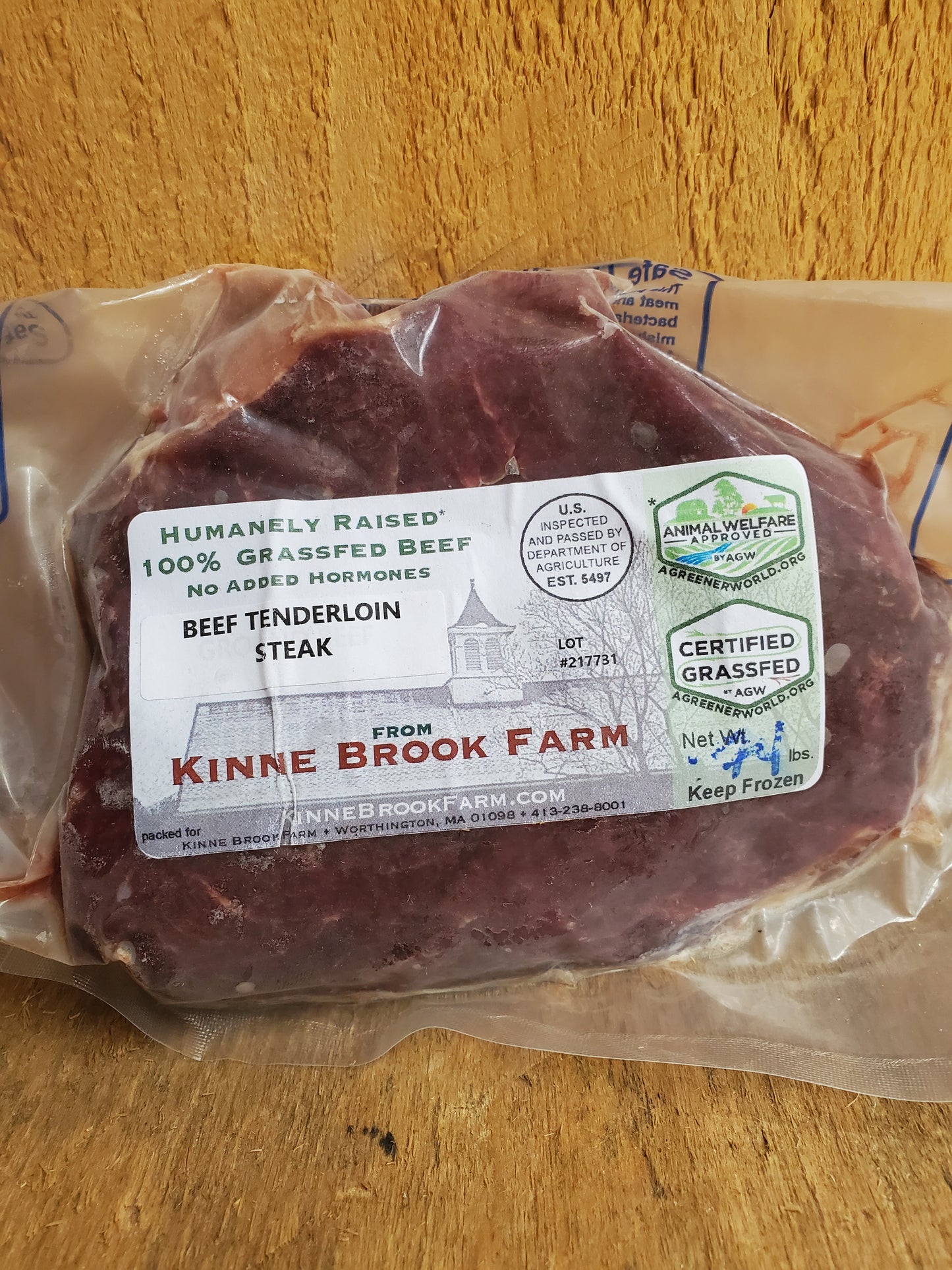 Beef, Tenderloin Steak, KB