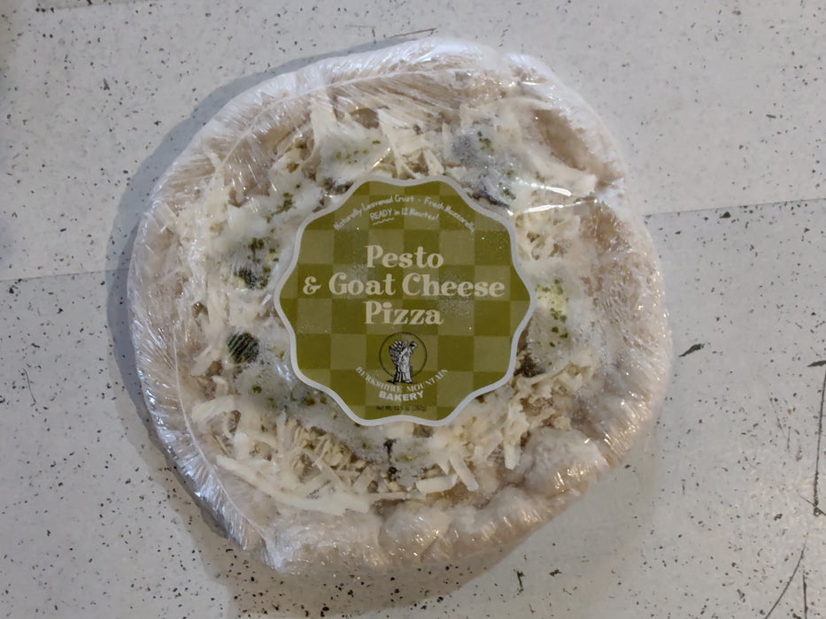 Pesto and Goat Cheese Pizza