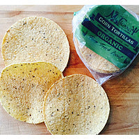 Corn Tortilla, Organic, 12 tortillas to a pack