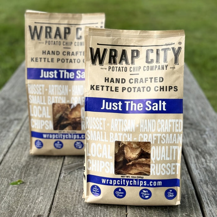 Potato Chips, Just the Salt, 12 oz bag