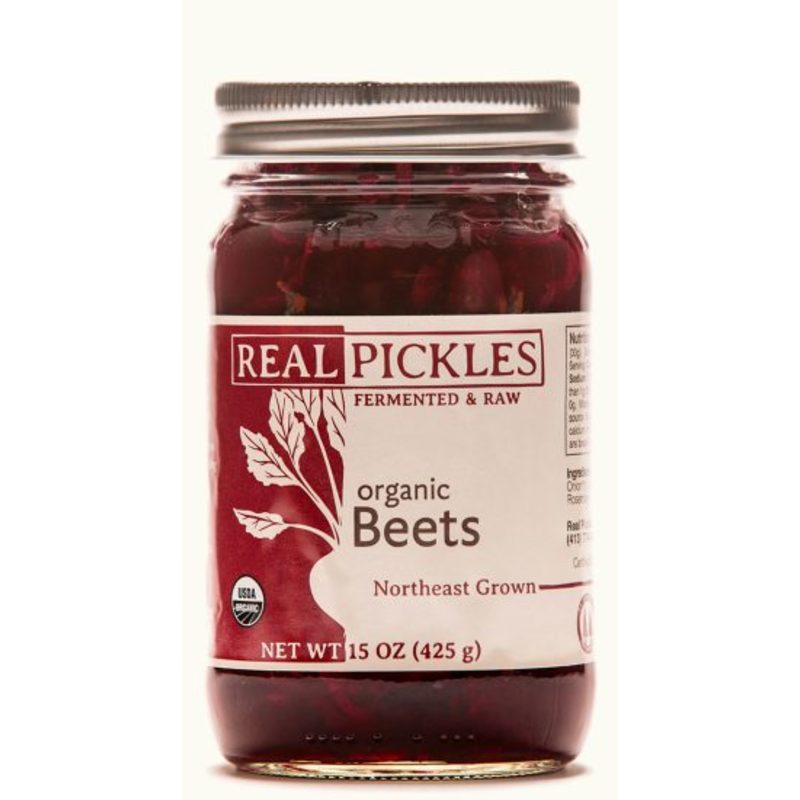 Beets, Fermented, Organic, 15 oz jar