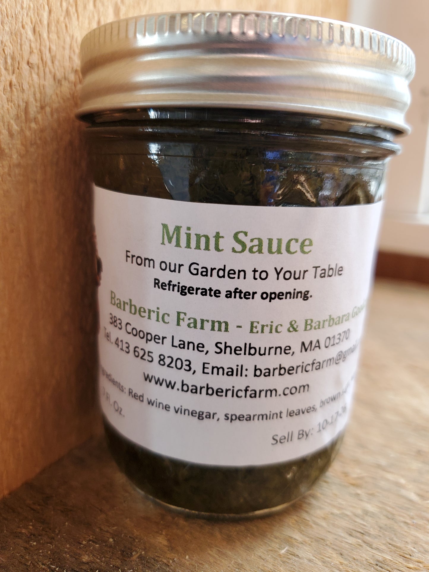 Mint Sauce, half pint