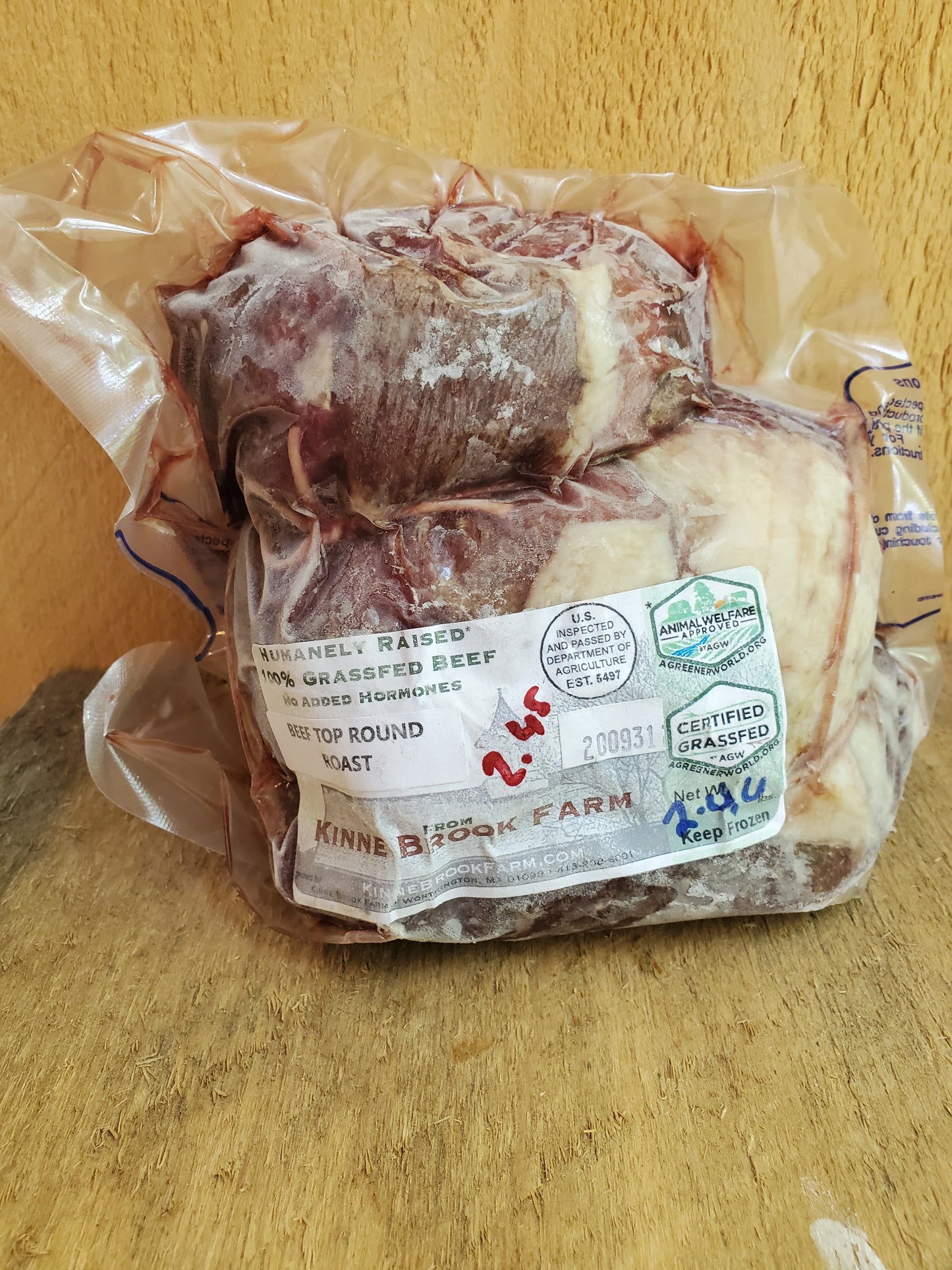 Beef, Top Round Roast, KB