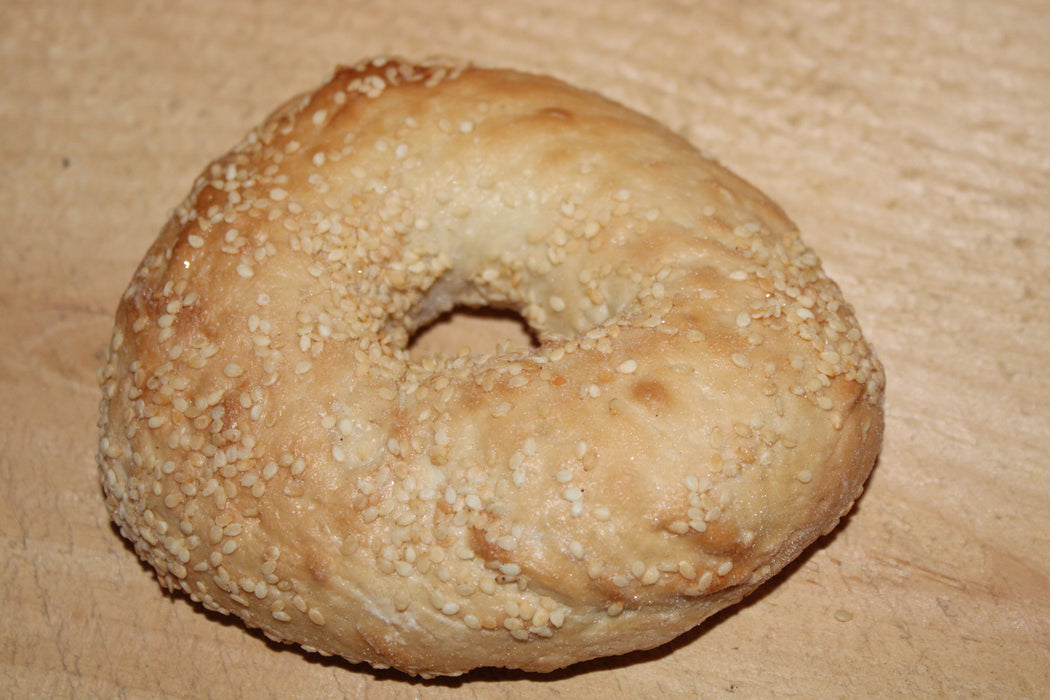 Sesame Bagels, Organic, 6 pack
