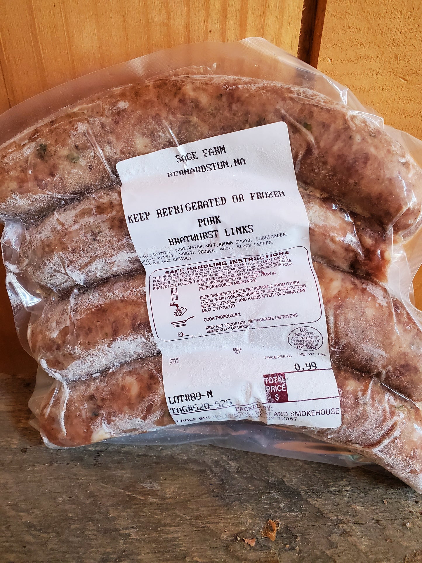 Pork, Bratwurst