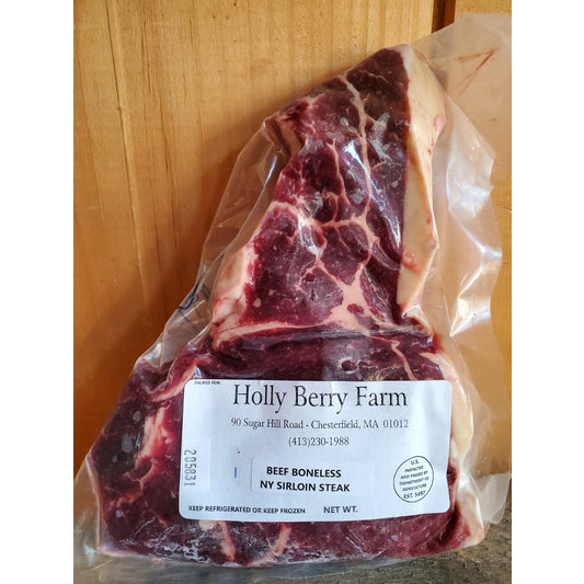 Beef, New York Sirloin Steak, HB