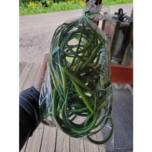 Garlic Scapes, 1/2 lb bag