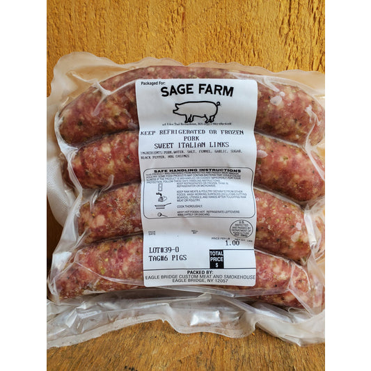 Pork, Sweet Italian