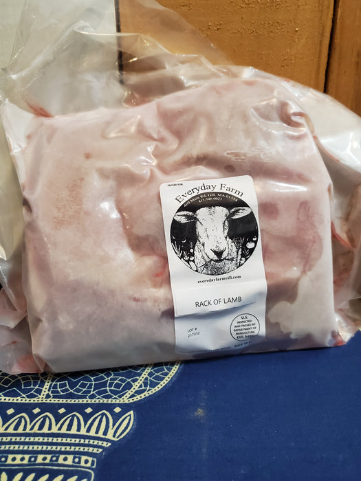 Lamb, Rack of Lamb, approx 1.5 lbs