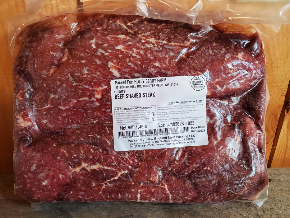 Beef, Shaved Steak, approx .5 lb