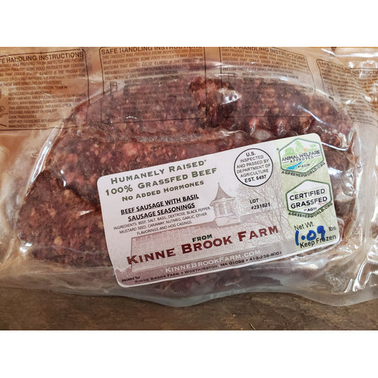 # Beef, Basil Sausage