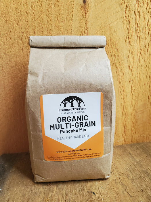 Multi-Grain Pancake Mix, Organic, 20 oz bag