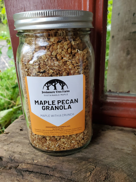 Maple Pecan Granola, 20 oz jar