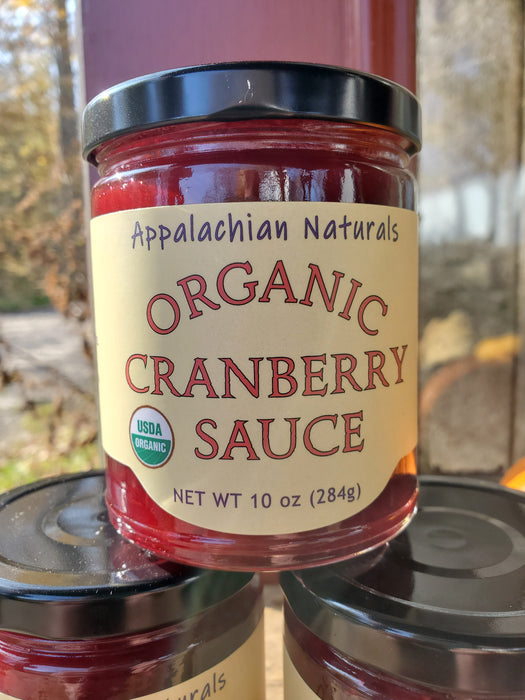 Sauce, Cranberry, Organic, 10 oz jar