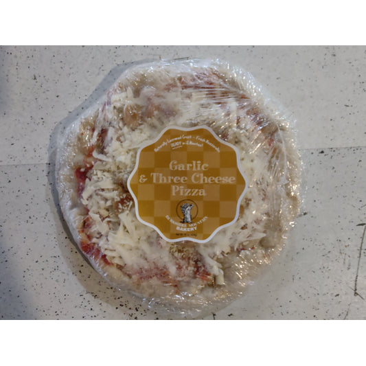 Garlic & Three Cheese Pizza