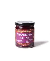 Sauce, Cranberry-NO Sugar Added, 10 oz jar