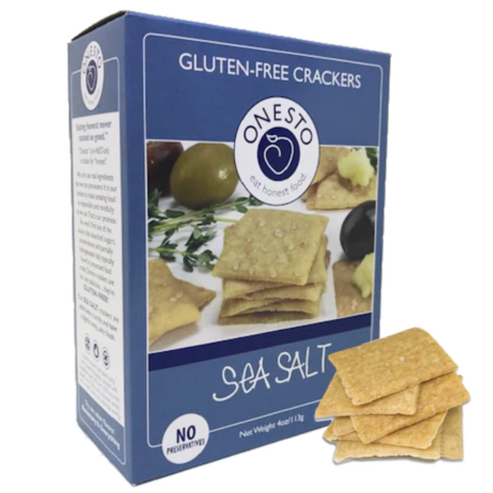 Crackers, Gluten Free, Sea Salt, 4 oz box