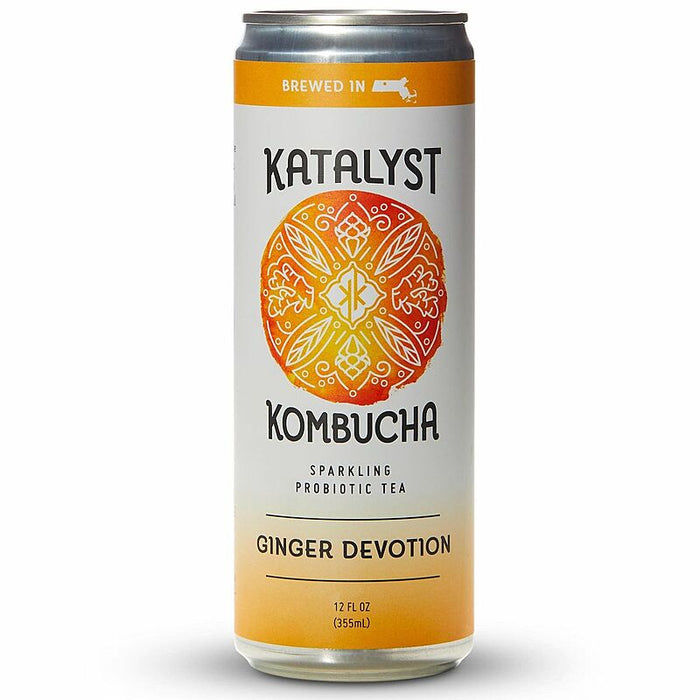 Kombucha, Ginger Devotion, 12 oz can