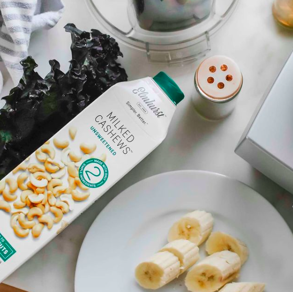 Plant Based Milk, Cashew, Unsweetened, 32 oz