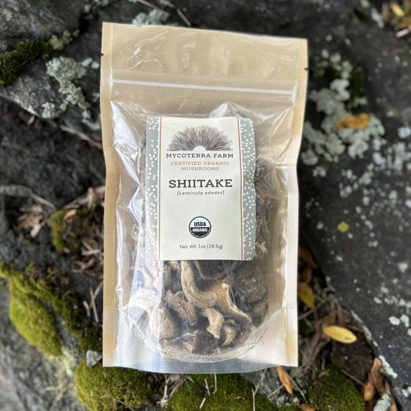 Dried Mushrooms, Shiitake, Organic, 1 oz