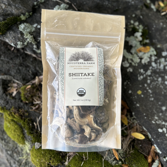 Dried Mushrooms, Shiitake, Organic, 1 oz