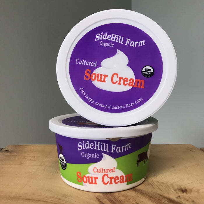 Sour Cream, Cultured, Organic, 12 oz