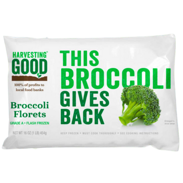 Broccoli Florets, Frozen, 1 lb bags
