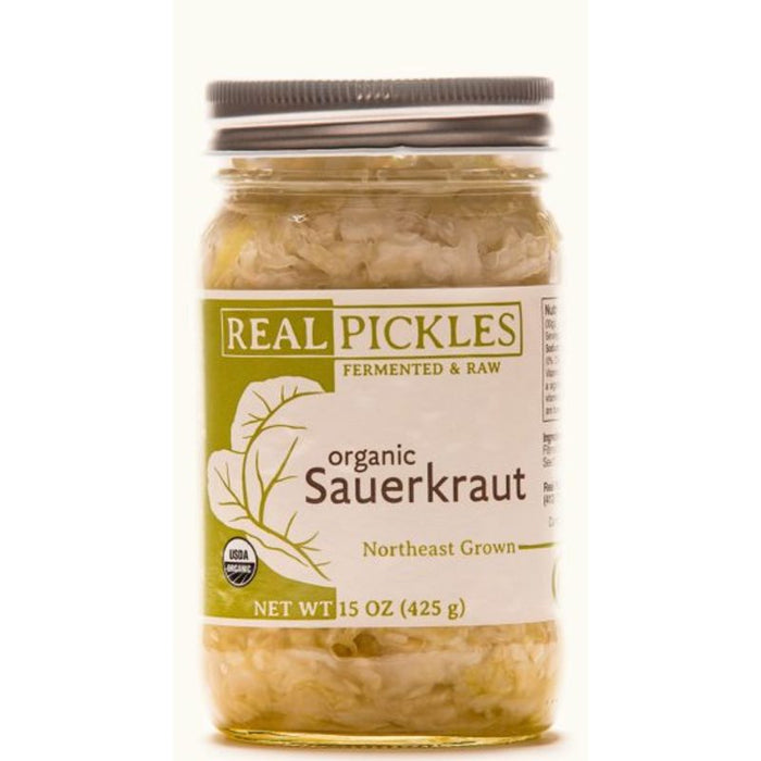 Kraut, Sauerkraut, Organic, 15 oz Jar