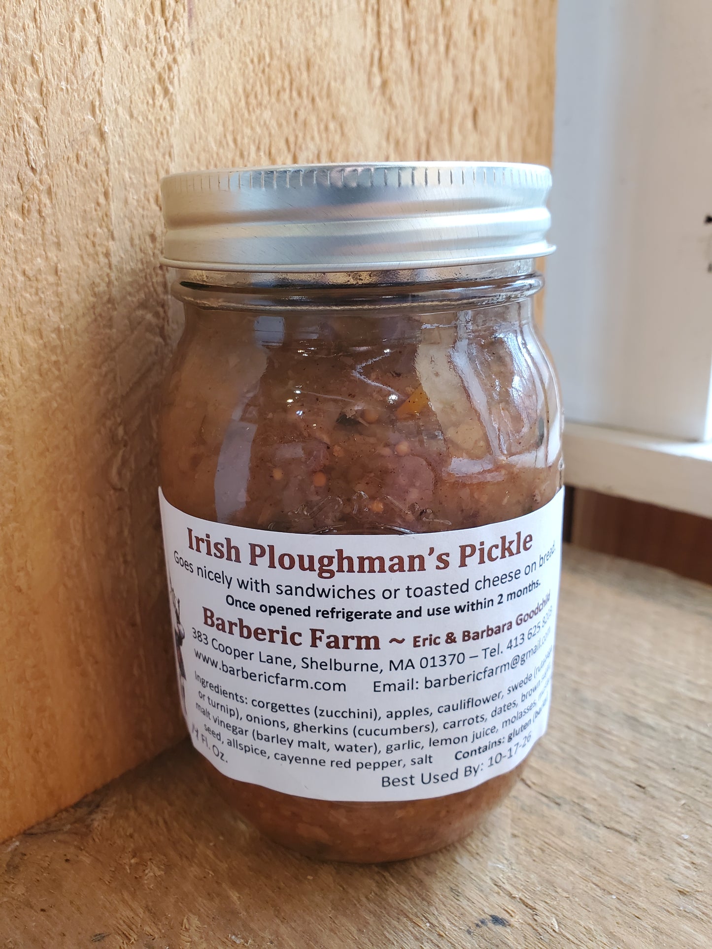 Irish Ploughman's Pickle, Pint