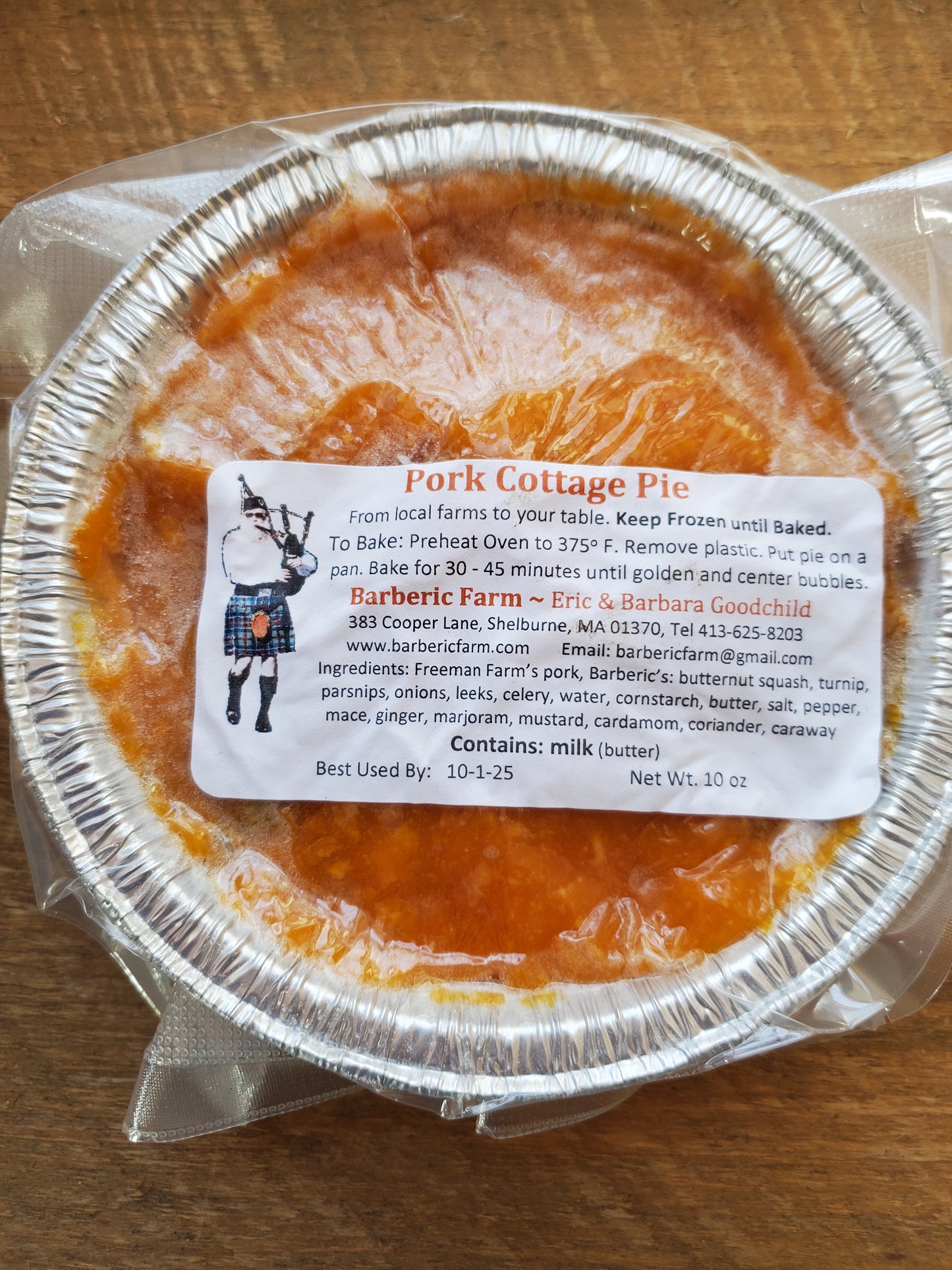 Pork Cottage Pie, 5 inch (Frozen)