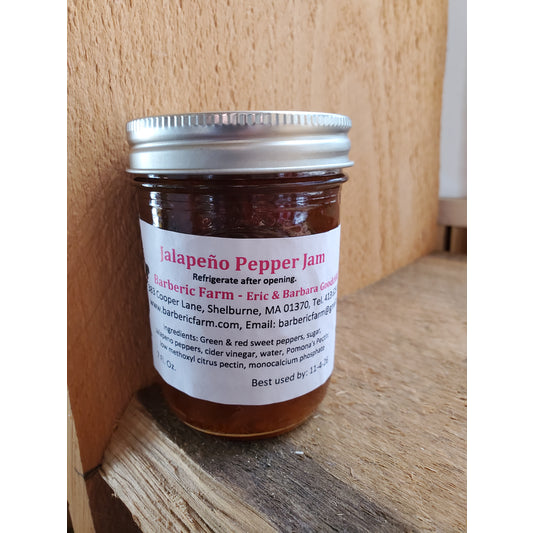 Jalapeno Pepper Jam, half pint