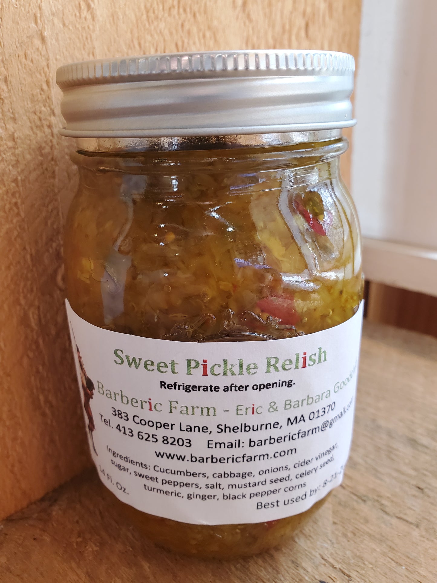Sweet Pickle Relish, Pint