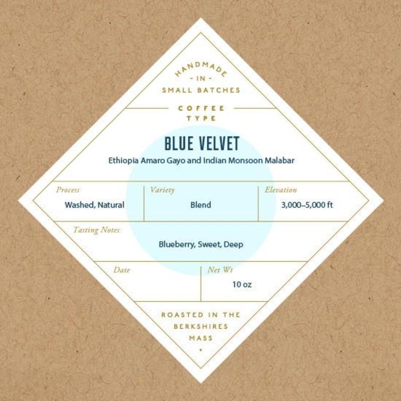 Coffee, Blue Velvet, Whole Bean, 1 lb