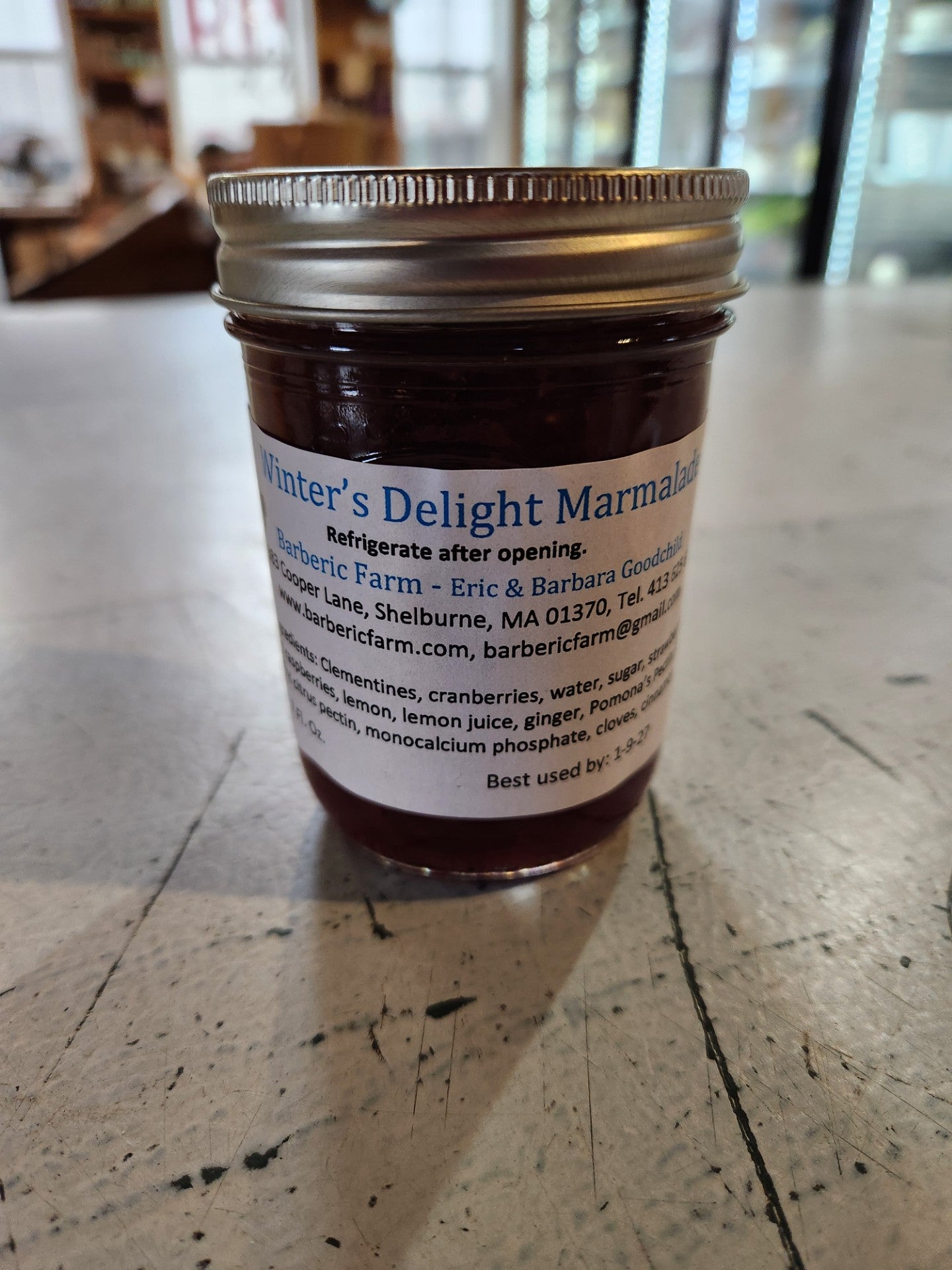 Winter Delight Marmalade, half pint