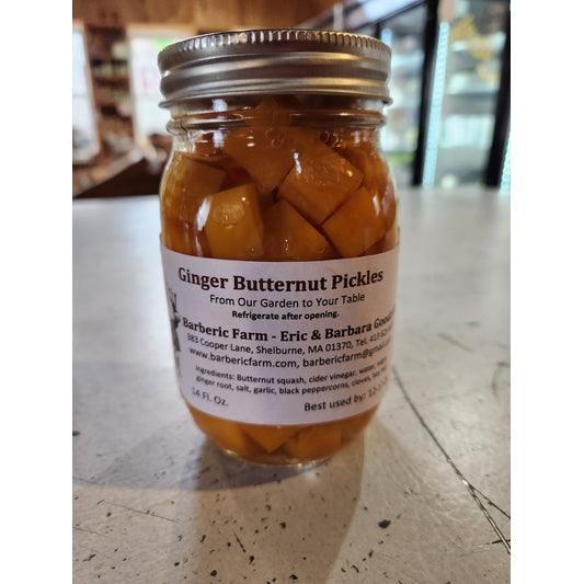 Ginger Butternut Pickles, Pint