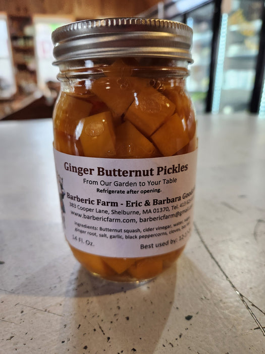 Ginger Butternut Pickles, Pint