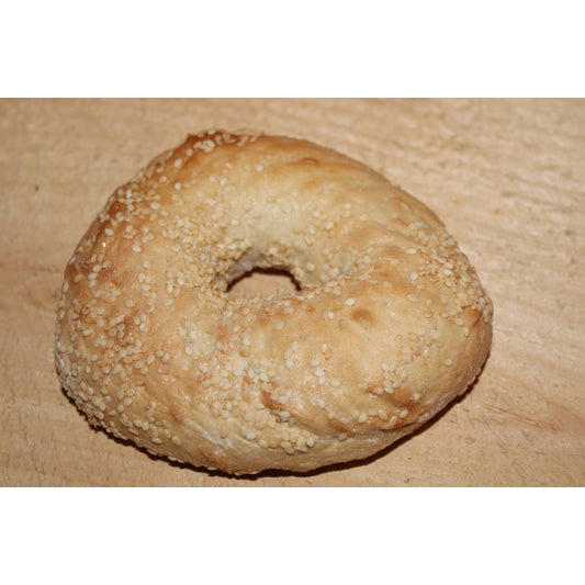 Sesame Bagels, Organic, 6 pack