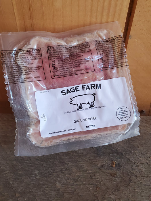 Pork, Ground, 1 lb package
