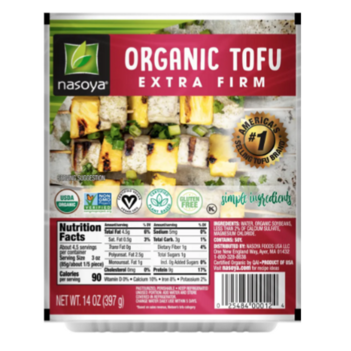 Tofu, Nasoya Extra Firm, 14 oz