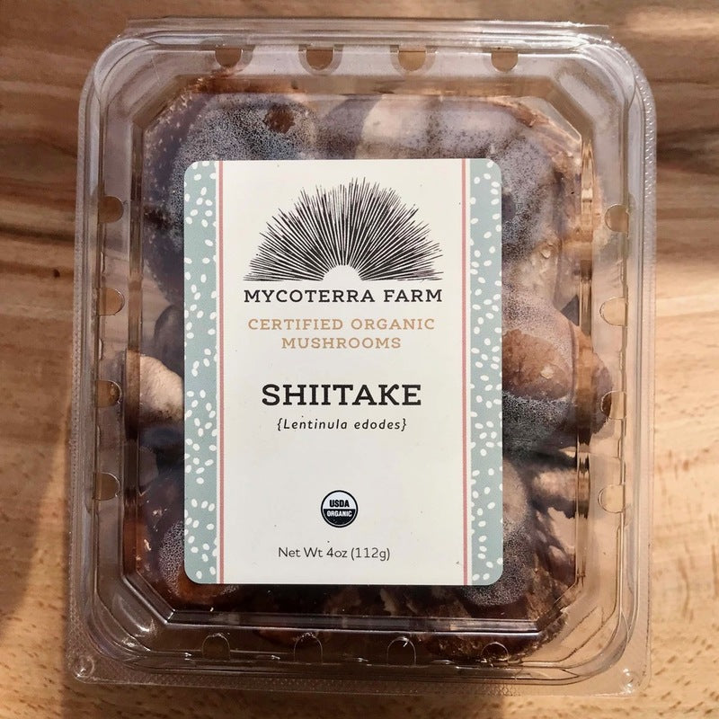 Fresh Mushrooms, Shiitake, Organic, 4 oz