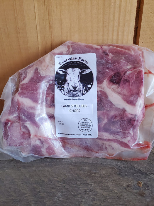 Lamb, Shoulder Chops, approx 1 lb package